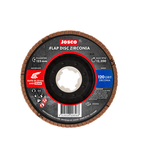 Josco 125mm 120G X-Lock Flap Disc