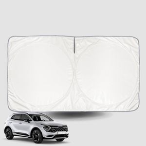 Windscreen Sun Shade for Kia® Sportage 2021-Current Universal Fit Window Visor UV Block