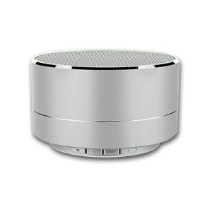 Portable Wireless Handsfree Rechargeable Bluetooth Speakers (Silver)