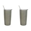 2PK Annabel Trends 500ml Stainless Steel Smoothie Tumbler - Titanium