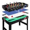 4-In-1 Game Table Soccer Foosball Pool Hockey Table