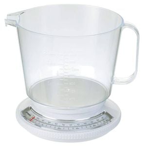 Propert 2.2kg Kitchen Scale with Jug Dishwasher Safe Scales  - Mechanical scale | N/A | N/A