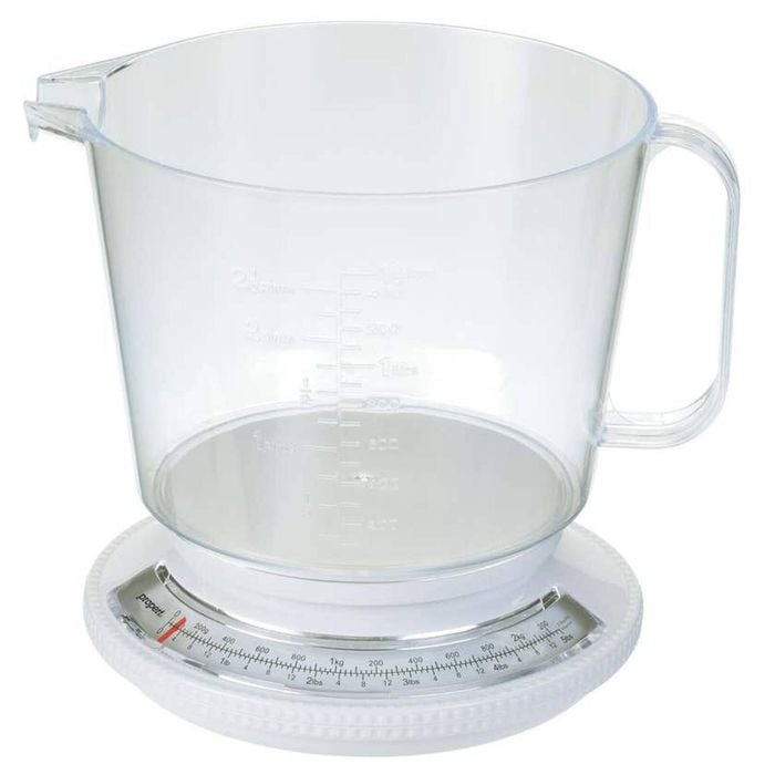 Propert 2.2kg Kitchen Scale with Jug Dishwasher Safe Scales  - Mechanical scale | N/A | N/A
