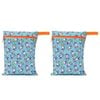 2PK Splosh Out & About Shark Waterproof Kids/Children Wet Bag 40x30cm Blue