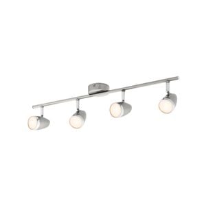 Verve 4 x 5W Brushed Nickel Vector LED Spotlight