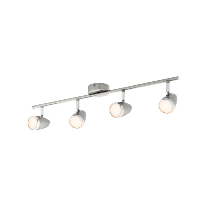 Verve 4 x 5W Brushed Nickel Vector LED Spotlight