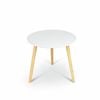 Aura White Round Coffee Table
