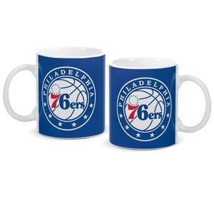 Nba Coffee Mug - Philadelphia 76ers - Drinking Cup - Gift Box