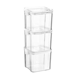 Argon Food Containers - 700ml - White - Pack Of 3
