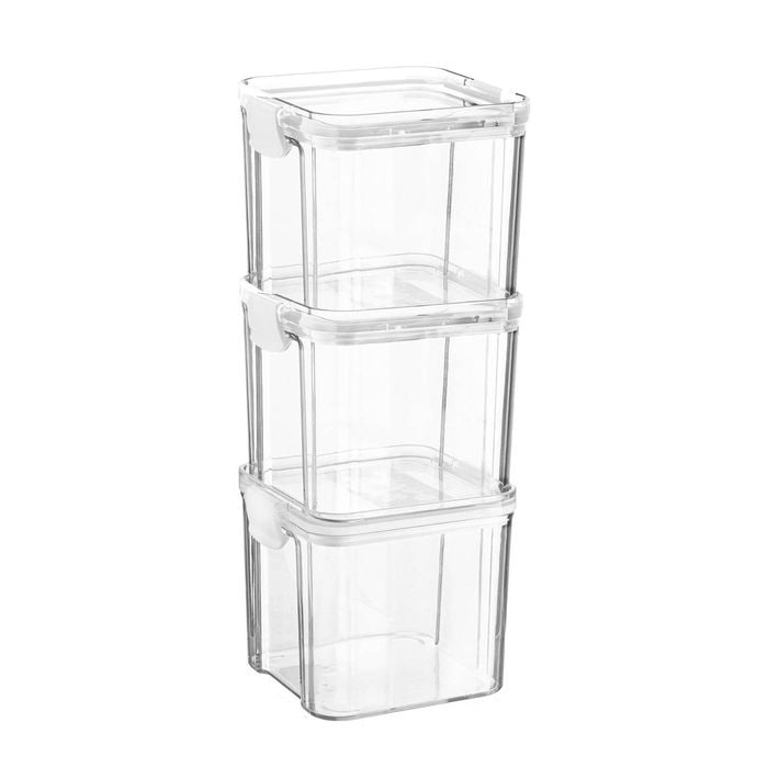 Argon Food Containers - 700ml - White - Pack Of 3