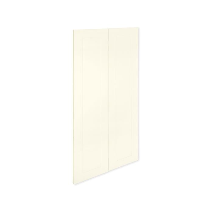 Kaboodle 600mm Antique White Alpine Medium Pantry Door - 2 Pack
