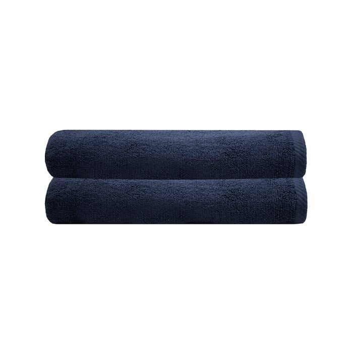 Chateau 2pack Bath Towel 68x137cm Navy