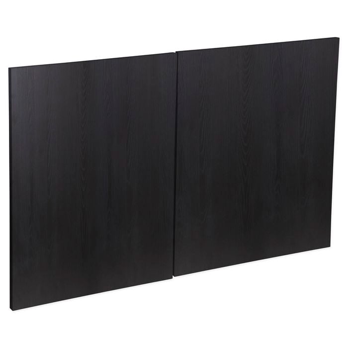 Kaboodle 1000mm Licorice Twist Modern Fridge Cabinet Doors - 2 Pack