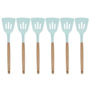6PK Urban Kitchen Silicone Lifter Mint Green 32x8cm Heat Resistant