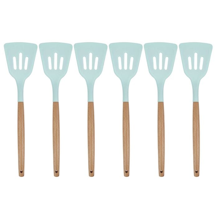 6PK Urban Kitchen Silicone Lifter Mint Green 32x8cm Heat Resistant