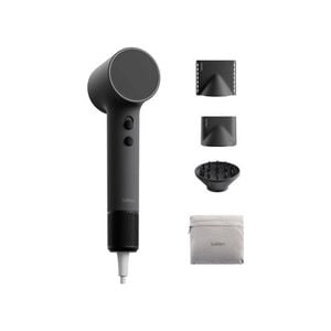 Laifen Air Pro High Speed Hair Dryer 115000 RPM Black with 3 Styling Nozzles