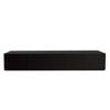 2.4m Majeston Black Floating TV Cabinet