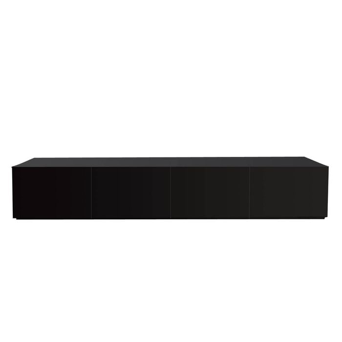 2.4m Majeston Black Floating TV Cabinet