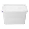 Hygiplas Gn Container Click Pp With Lid And 7 Colour Clips 4 Pack 1/2 Gn 200mm 11.7ltr Food Storage