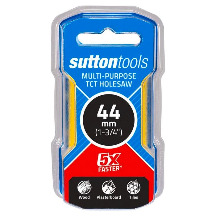Sutton Tools 44mm TCT Multi-Purpose Holesaw