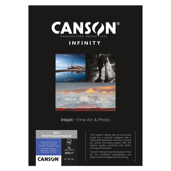Canson Rag Photographique Ii 310gsm 610mm X 12m