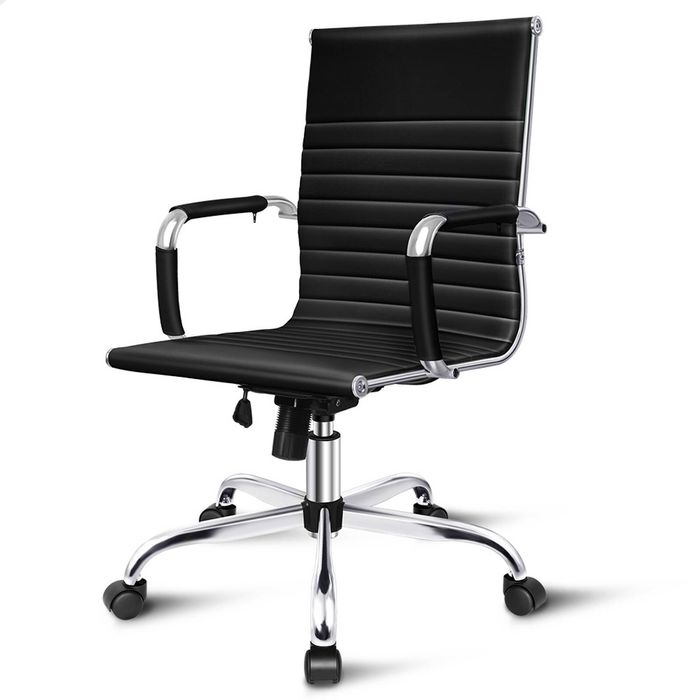 ALFORDSON Office Chair Ergonomic Black