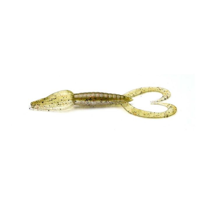 Keitech Little Spider 3" Scented Soft Plastic Fishing Lure 523T Light Watermelon Shrimp