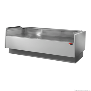 Tecnodom Serie Mr80 Black 2000 Self-serving Deli Display With Storage And Castors Tdmr-0820self
