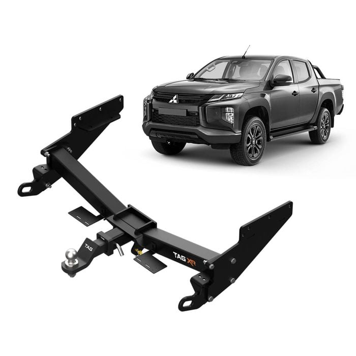 Tag Extreme Recovery Towbar & Direct Fit Wiring Harness For Mitsubishi Triton Mr Series Styleside (12/2018 - 2024)