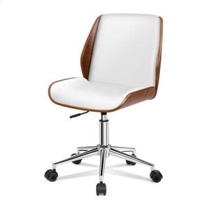ALFORDSON Wooden Executive Office Chair White