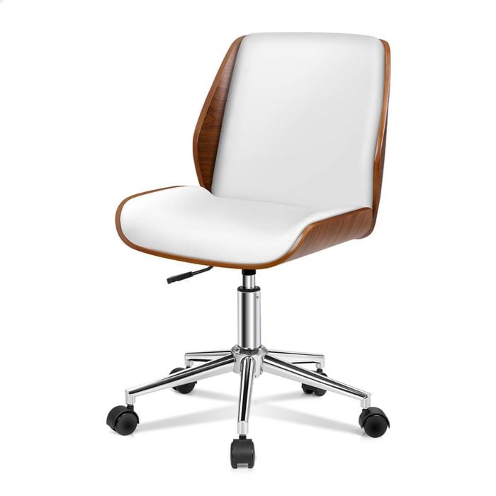 ALFORDSON Wooden Executive Office Chair White