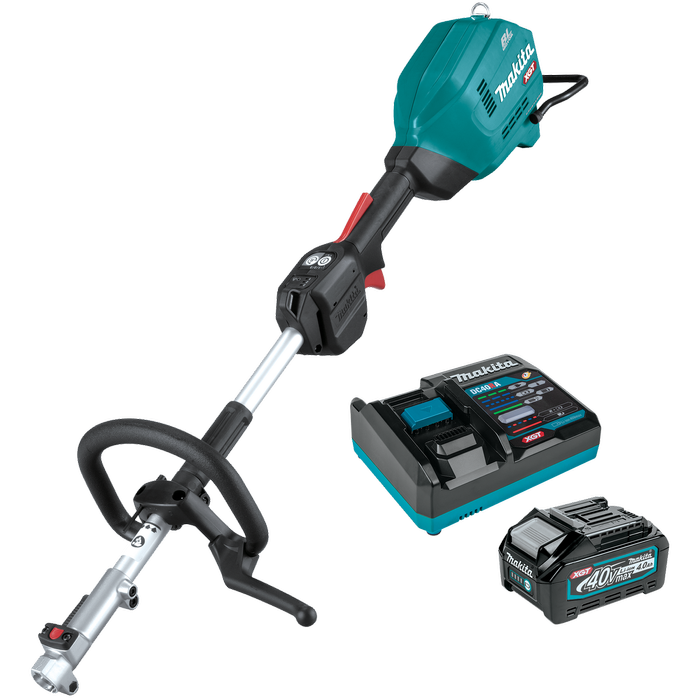 Makita XGT 40Vmax Brushless Split Shaft Power head 4.0Ah Kit
