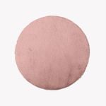 Smart Home Products 180cm Blush Orville Round Shag Pile Rug
