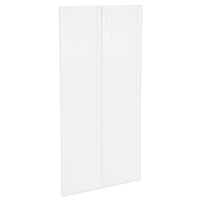 Kaboodle 900mm Macaroon Country Pantry Door - 2 Pack