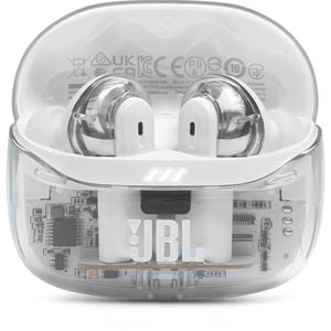 JBL Tune Beam True Wireless Noise Cancelling Earbuds - Ghost White