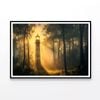 Lighthouse in the Woods  Print 100% Australian Made 90x60cm  (Poster)