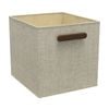 Flexi Storage Clever Cube 330 x 330 x 370mm Grey Premium Fabric Insert