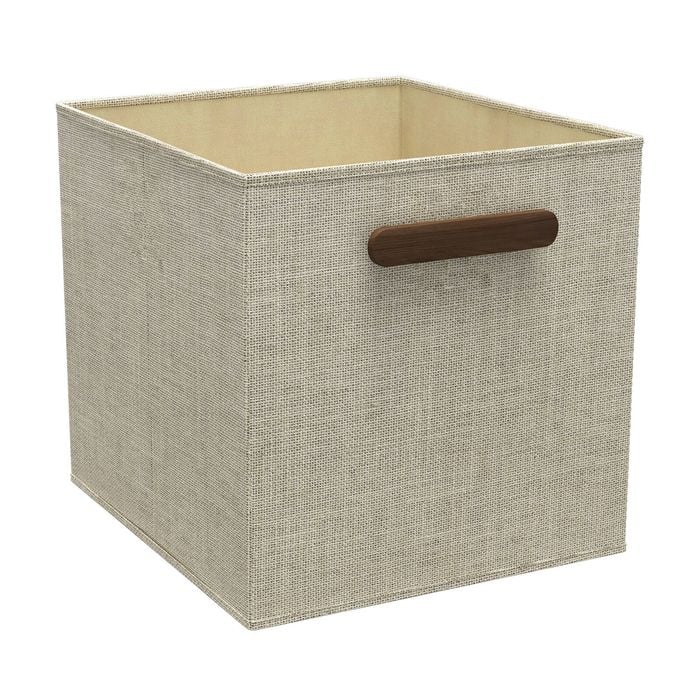 Flexi Storage Clever Cube 330 x 330 x 370mm Grey Premium Fabric Insert