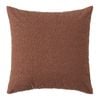 Astin Sinclair 45cm x 45cm Carob Brown Boucle Cushion