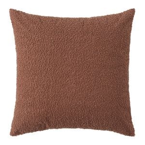 Astin Sinclair 45cm x 45cm Carob Brown Boucle Cushion