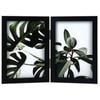Frankie & Me Hinged 4x6'' Double Picture Frame Home/Office Photo Decor Black