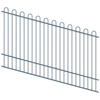 ProtectorAl 1201-2400W x 1500H Deep Ocean Top Pool Fence Panel Raked Up to 15º