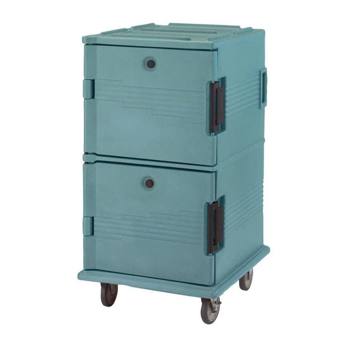 Cambro Food Pan Carrier Ultra Camcart Slate Blue Large Insulated Catering Storage