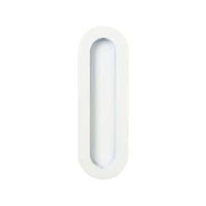 Lemaar 150 x 50mm White Radius Flush Pull