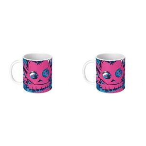 2PK Impact Rock Merchandise Arcane League of Legends Jinx Coffee Mug White
