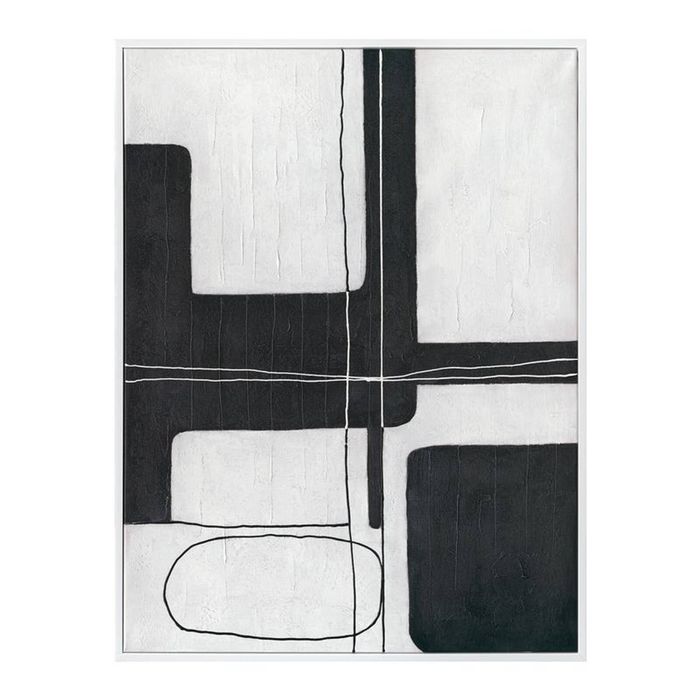 Dark Geometry Series I  90x120cm Canvas Painting