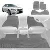 6D Diamond Car Floor Mats for Toyota Aurion 2006-2012-Full Set-Grey-Outback GT