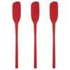 3PK Tovolo Flex-Core All Silicone Blender Spatula Cooking Utensil - Cayenne