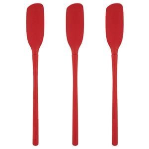 3PK Tovolo Flex-Core All Silicone Blender Spatula Cooking Utensil - Cayenne