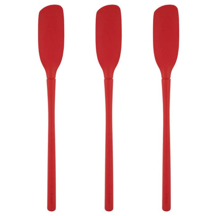 3PK Tovolo Flex-Core All Silicone Blender Spatula Cooking Utensil - Cayenne